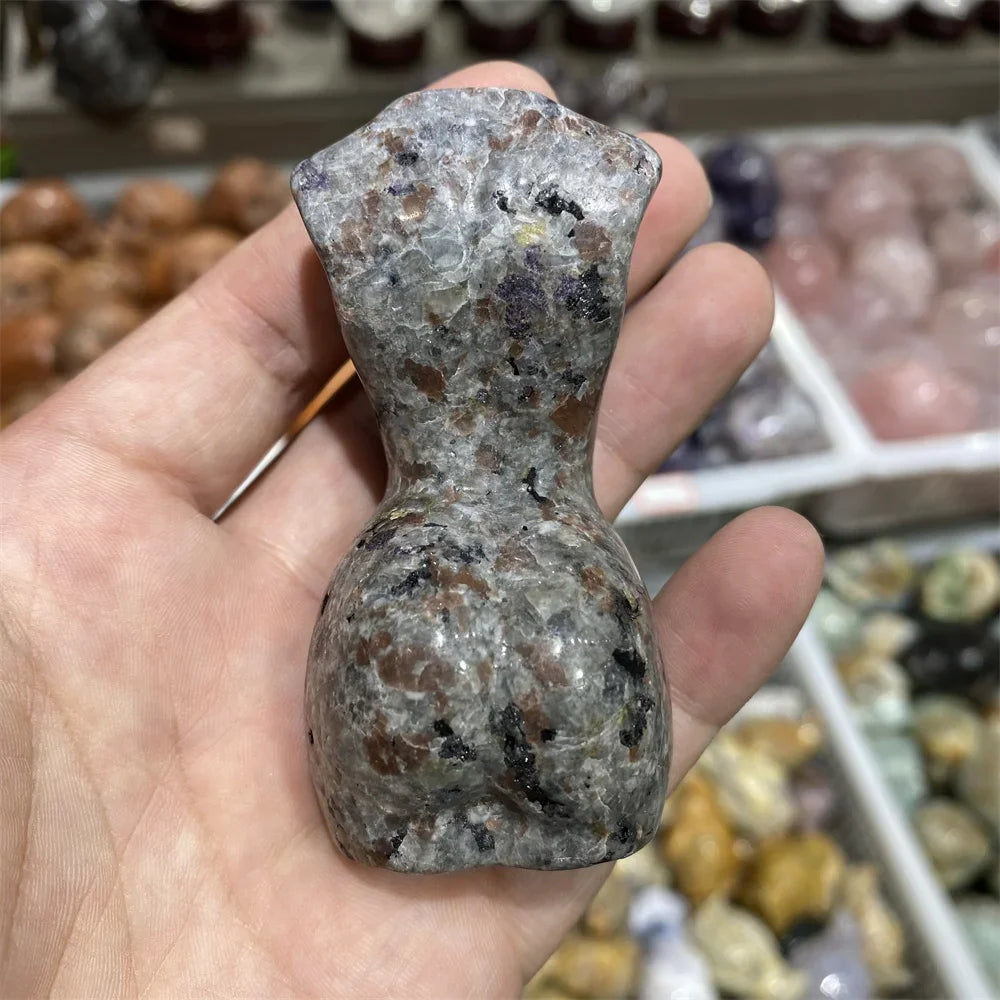 Natural Goddess Yooperlite Statue